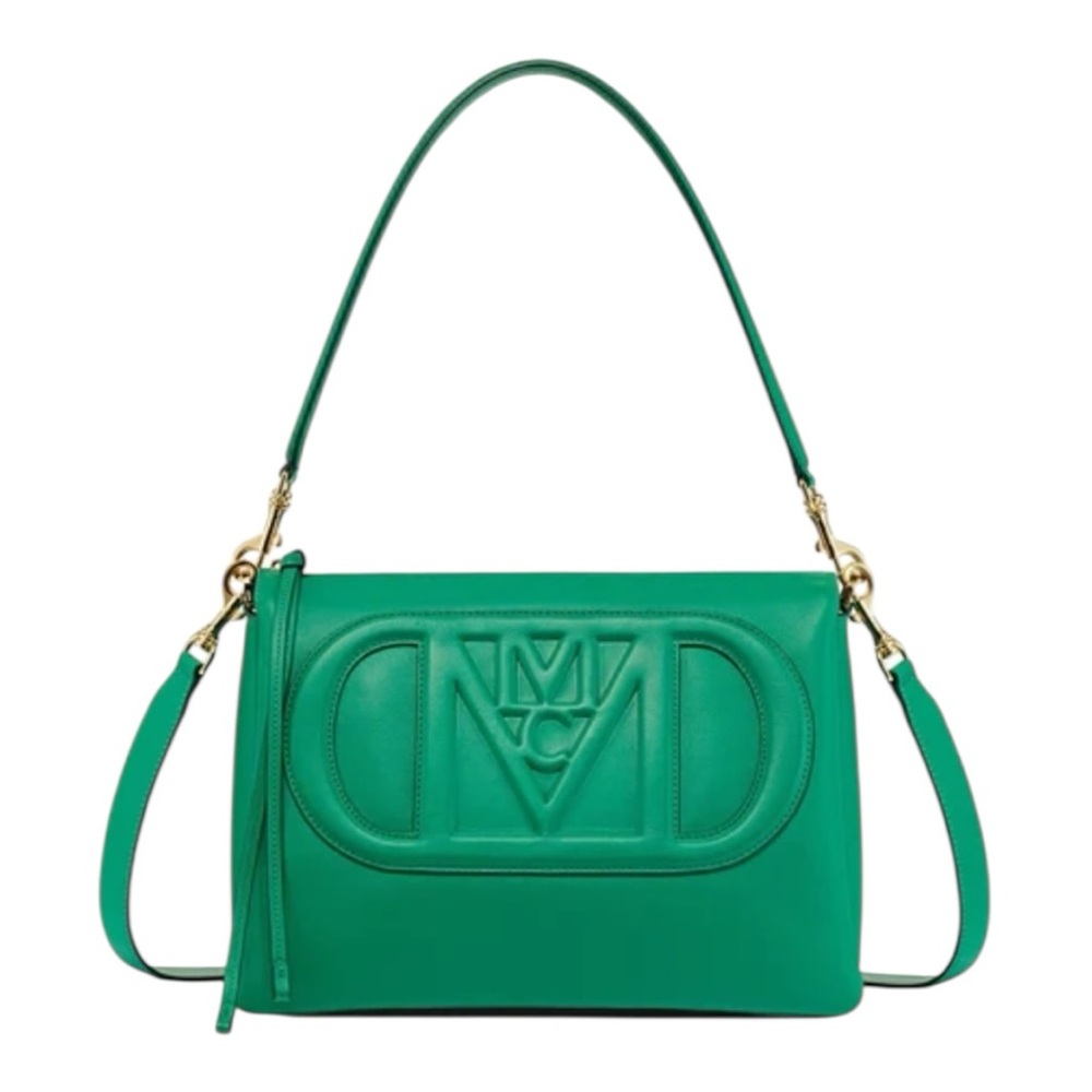 NWT MCM Emerald Shoulder
